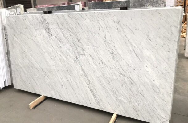 Carrara White Marble Slab Benchtop Kitchen Atlas Tile And Stone