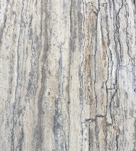 Philadelphia Silver Travertine Natural Stone Floor Wall Tile Cross Cut Honed 12mm 15mm