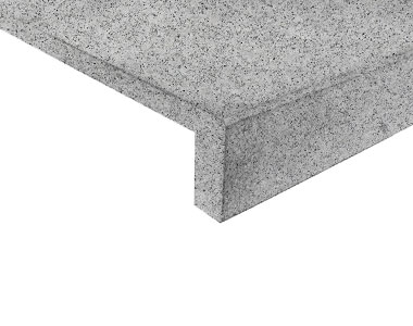 Ash Grey Granite Drop Face Pool Coping Pavers Atlas Tile Stone