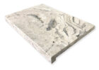 Philadelphia Silver Travertine 30mm Drop Face Cross Cut Honed Atlas Tile Stone