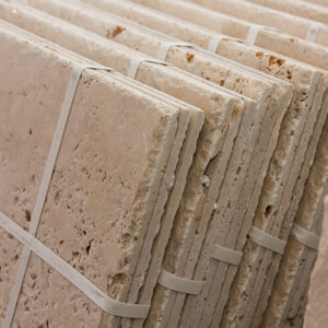 Classic Travertine Natural Paver 12mm Nufilled Cross Cut Atlas Tile Stone