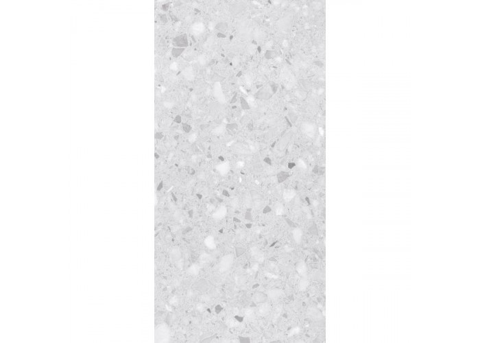 Avenue Silver Terrazzo Porcelain Tile Matt Rectified Atlas Stone 298x600mm