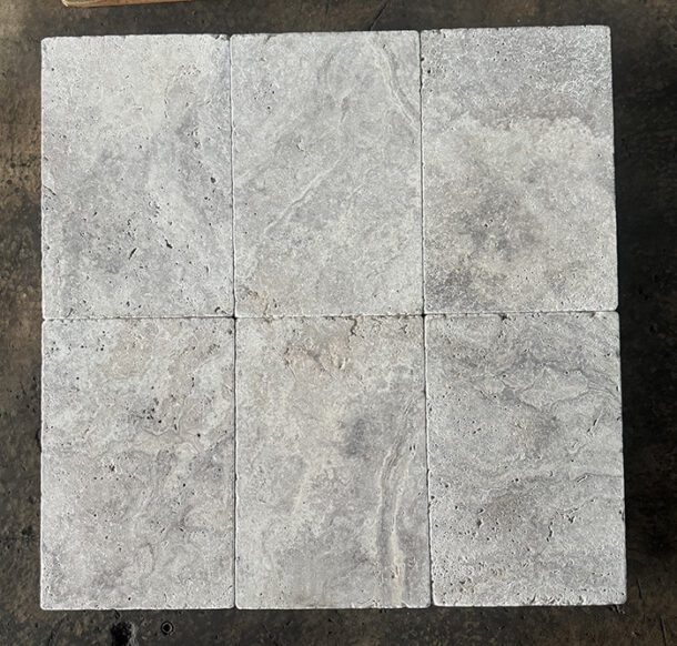 Ligth Silver Travertine Tumble Natural Stone Landscaping Outdoors Pool Paving Atlas Tile 22