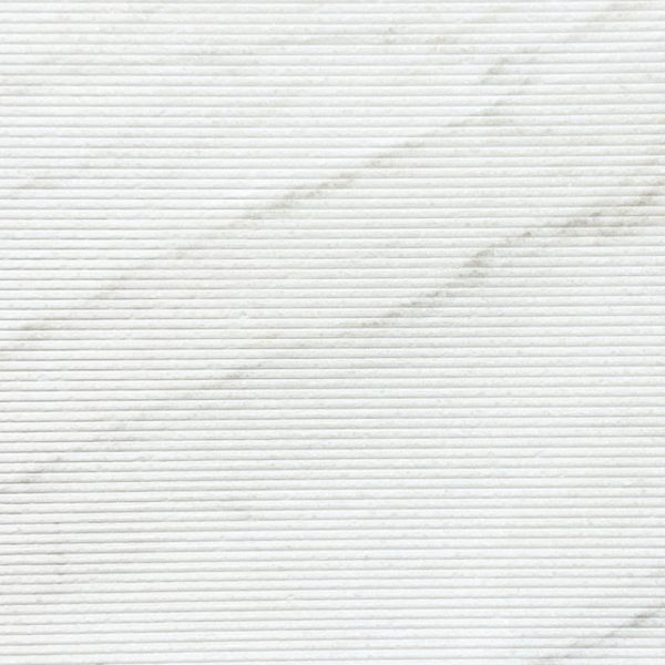 A high end textured natural stone marble tile with the seamless grooved running parallel to make a beautiful texture called Velvet. Natural decorative stone tile; Atlas Tile and Stone