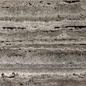 An elegant silver travertine with dark gray vein. Popular choice of interior designers, architectures and homeowners. Silver travertine supplier; Atlas Tile and Stone